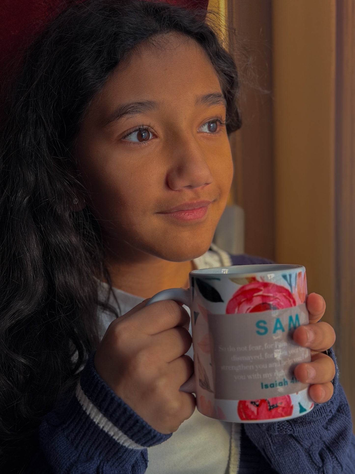 Personalized Faith Mug – Custom Bible Verse & Name