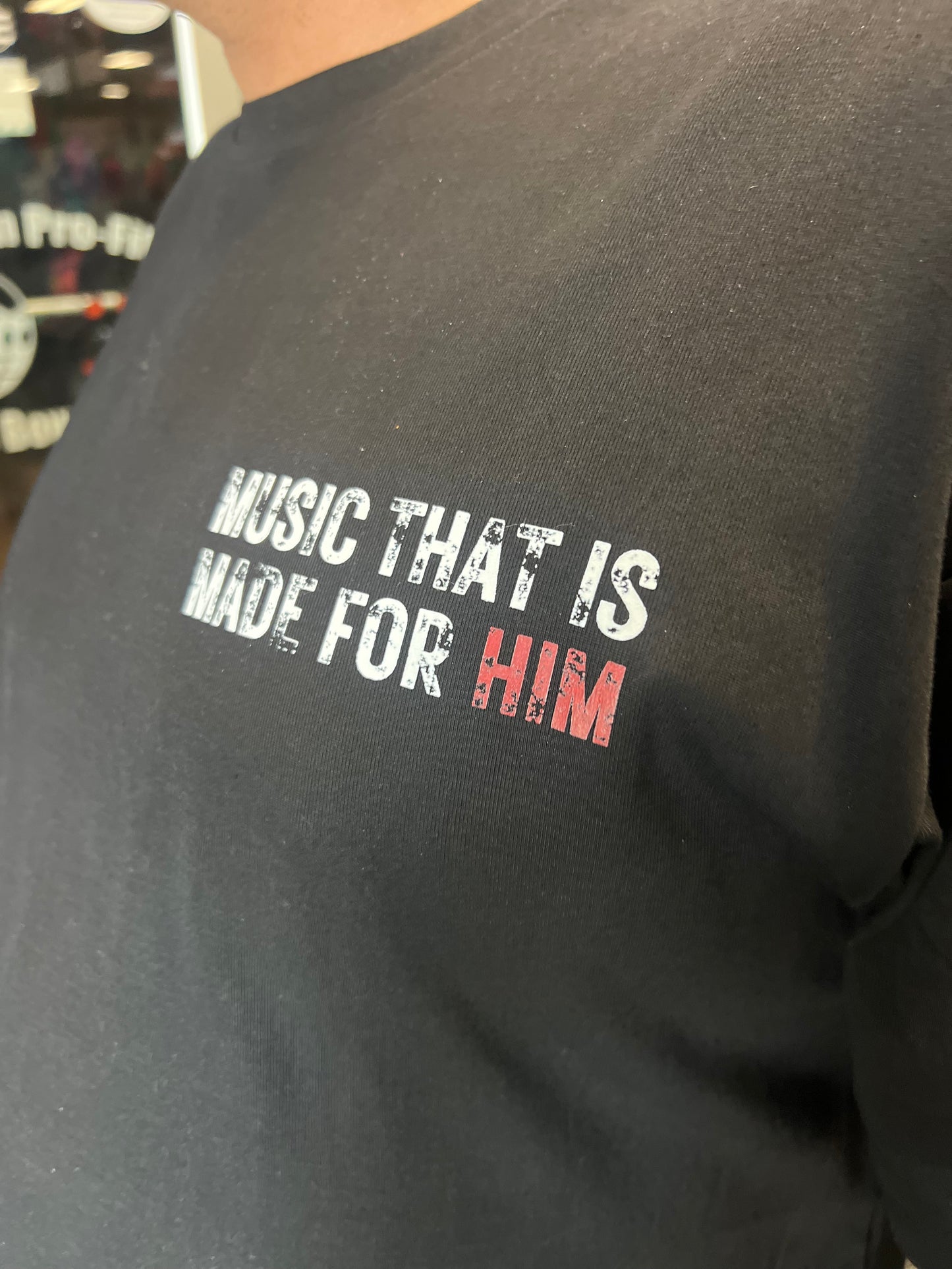 Unashamed Worshipper Oversized Tee | Music Made For Him Collection